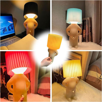 Funny Shy Boy Lamp