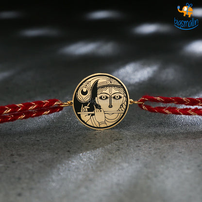 Krishna Metallic Rakhi