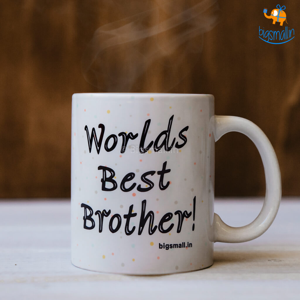 World Best Brother Rakhi Coffee Mug