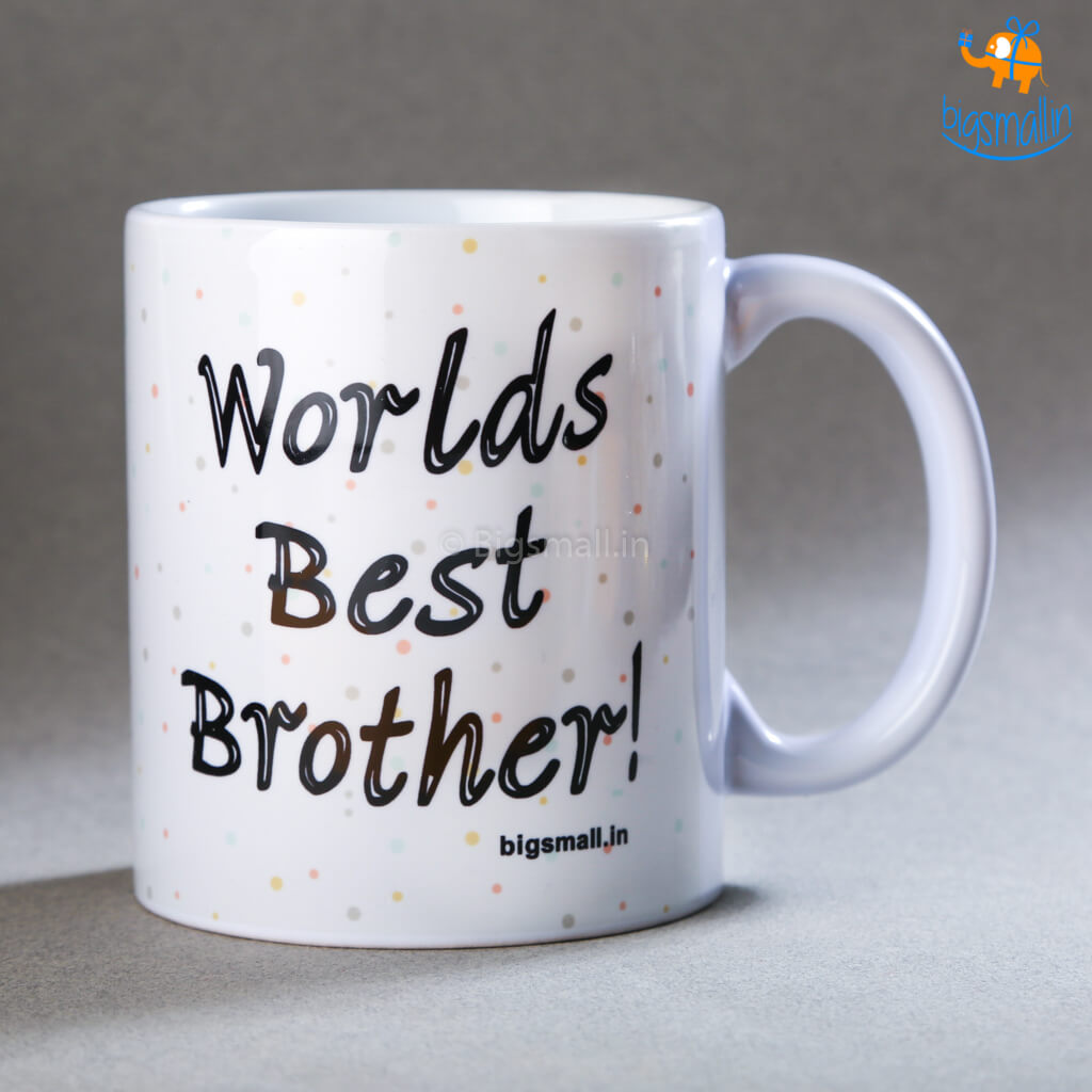 World Best Brother Rakhi Coffee Mug
