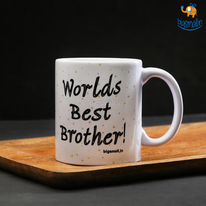 World Best Brother Rakhi Coffee Mug