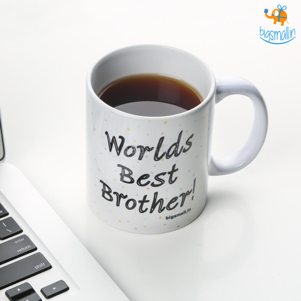 World Best Brother Rakhi Coffee Mug