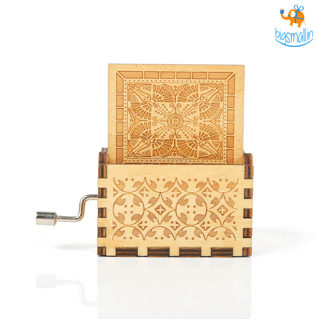 Jurassic Park Wooden Music Box