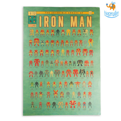 Invincible Armors of Iron Man Poster