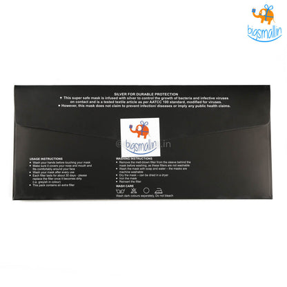 Batman Printed Cotton Mask With Filter