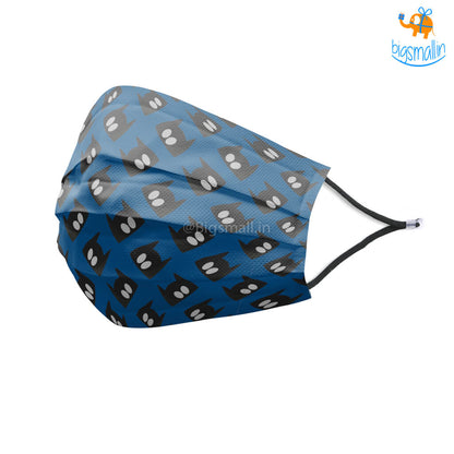 Batman Printed Cotton Mask With Filter