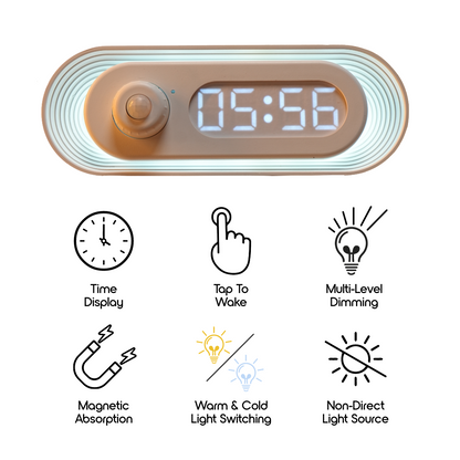 Motion-Sensitive Magnetic Night Light