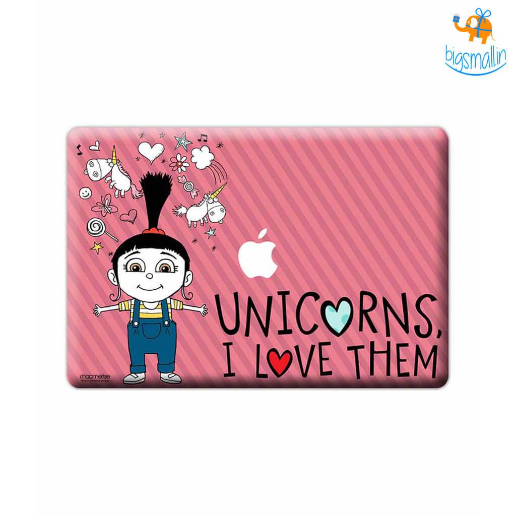 Agnes Unicorn Love Decal MacBook Air 13"