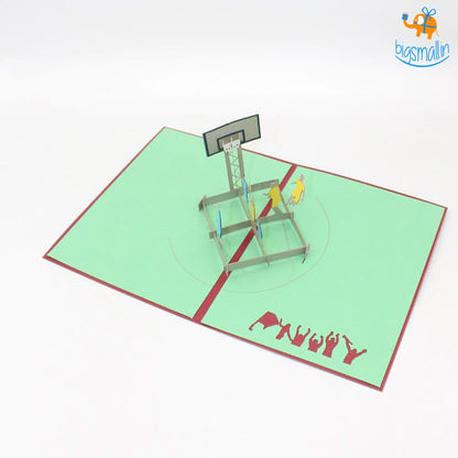 Basketball Pop up Card