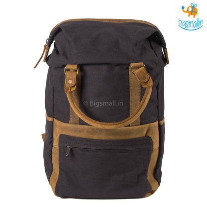 Canvas Leather Laptop Bag