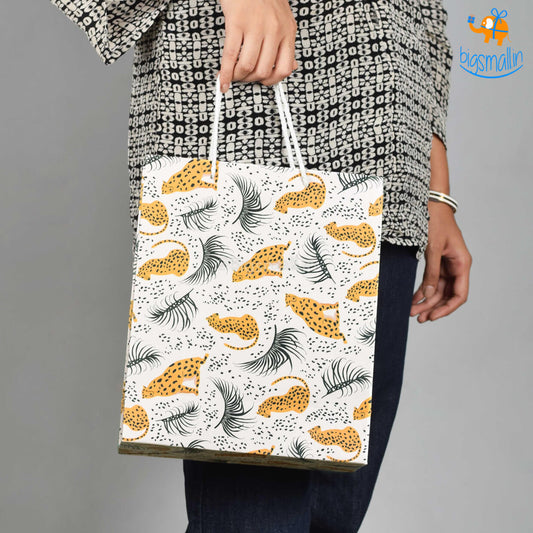 Cheetah Printed Gift Bags