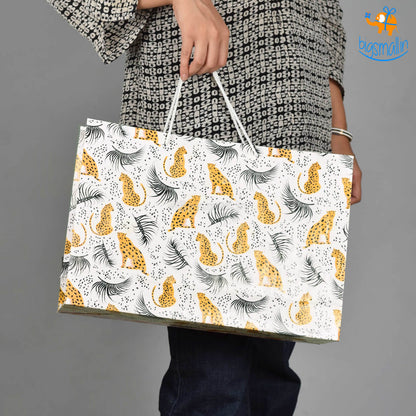 Cheetah Printed Gift Bags