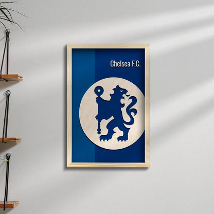 Chelsea F.C. Wooden Wall Art