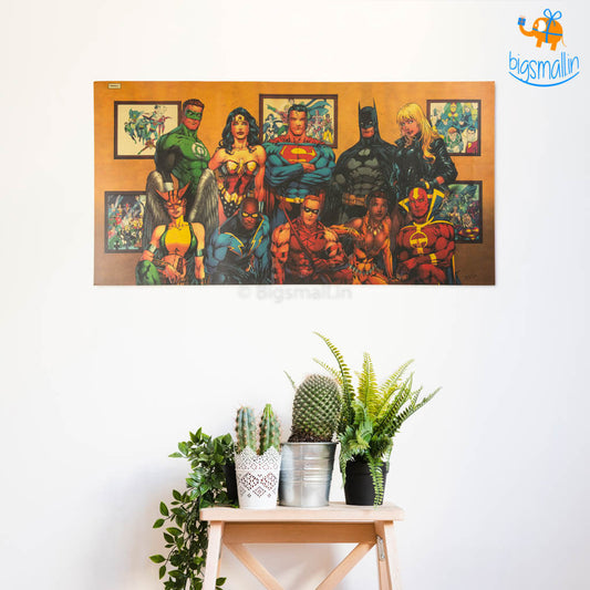 DC Superheroes Poster