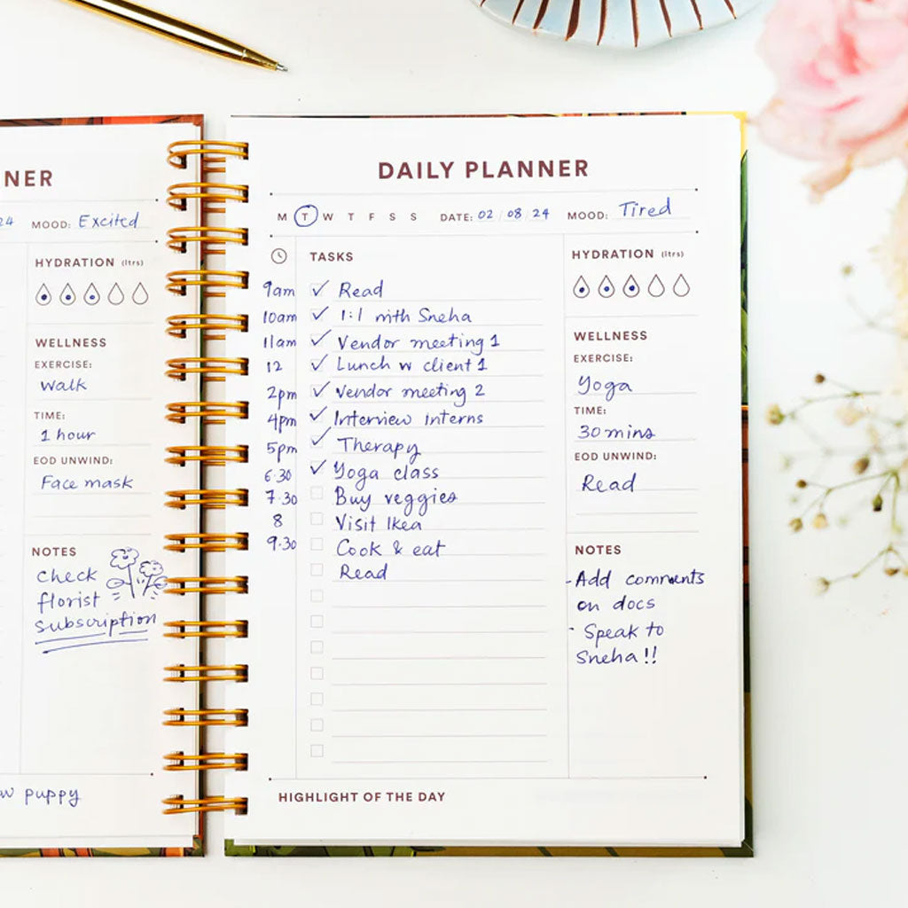 Fresh Start Daily Planner