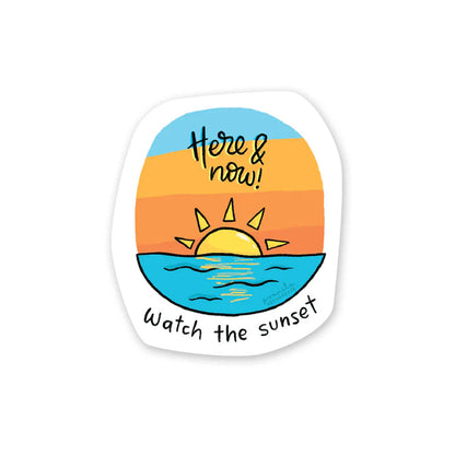 Here & Now Sunset Sticker