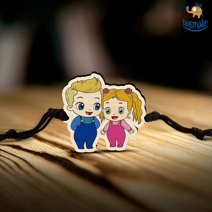 Diana Roma Wooden Rakhi