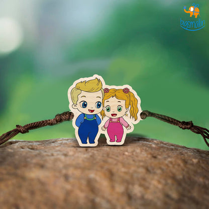 Diana Roma Wooden Rakhi