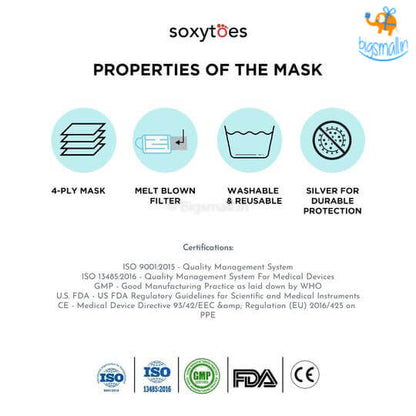 Emojis Cotton Mask With Filter