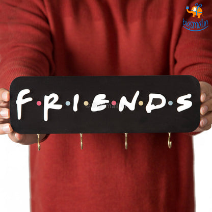 Friends Wooden Key Holder
