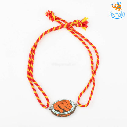 Foodie Bro Metallic Rakhi