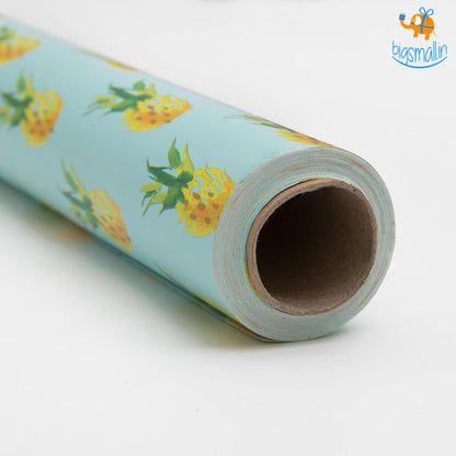 Pineapple Gift Wrapping Paper Roll