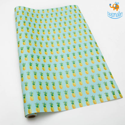 Pineapple Gift Wrapping Paper Roll