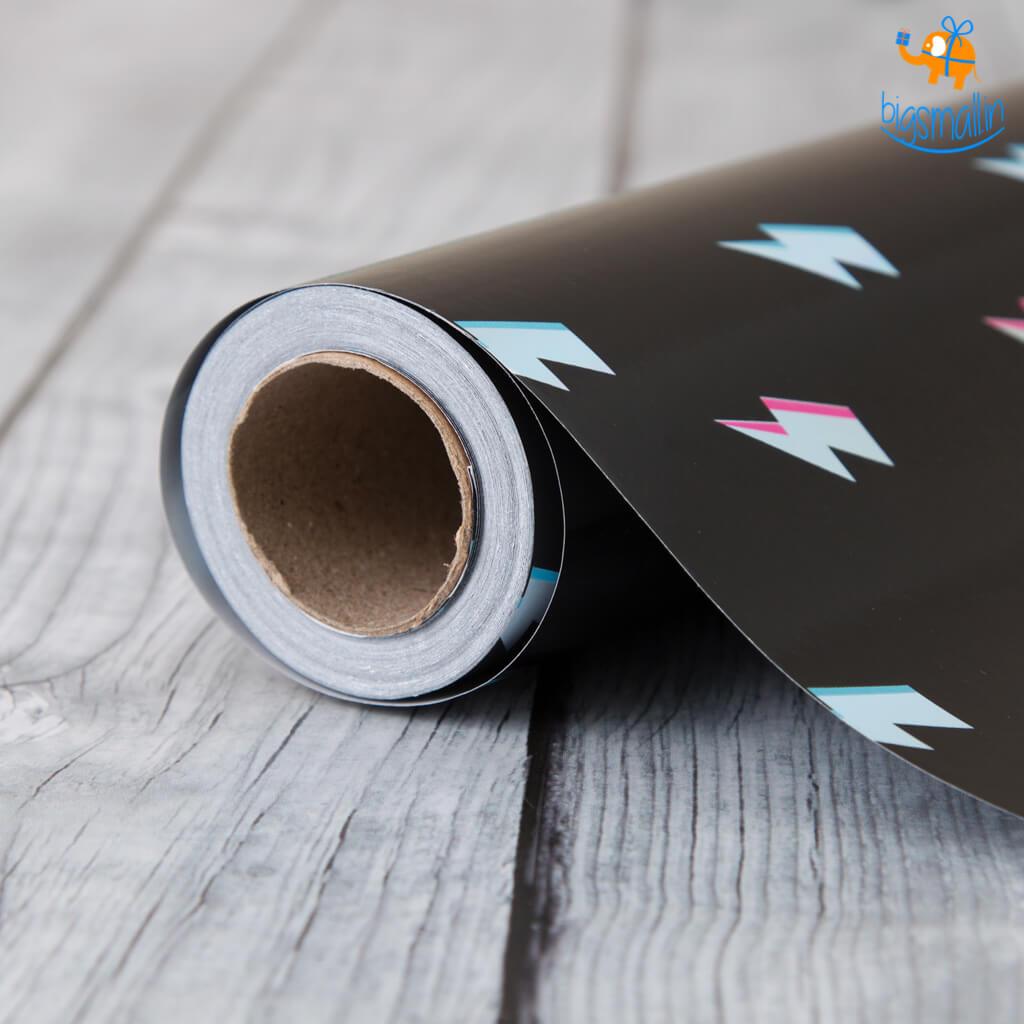 Lightning Flash Gift Wrapping Paper Roll
