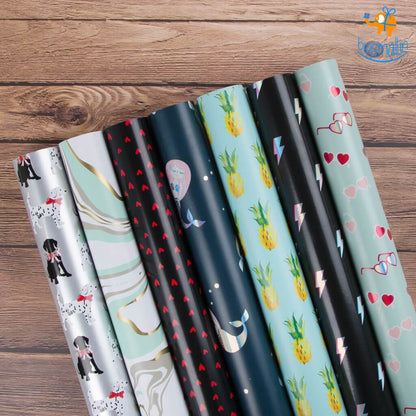 Lightning Flash Gift Wrapping Paper Roll