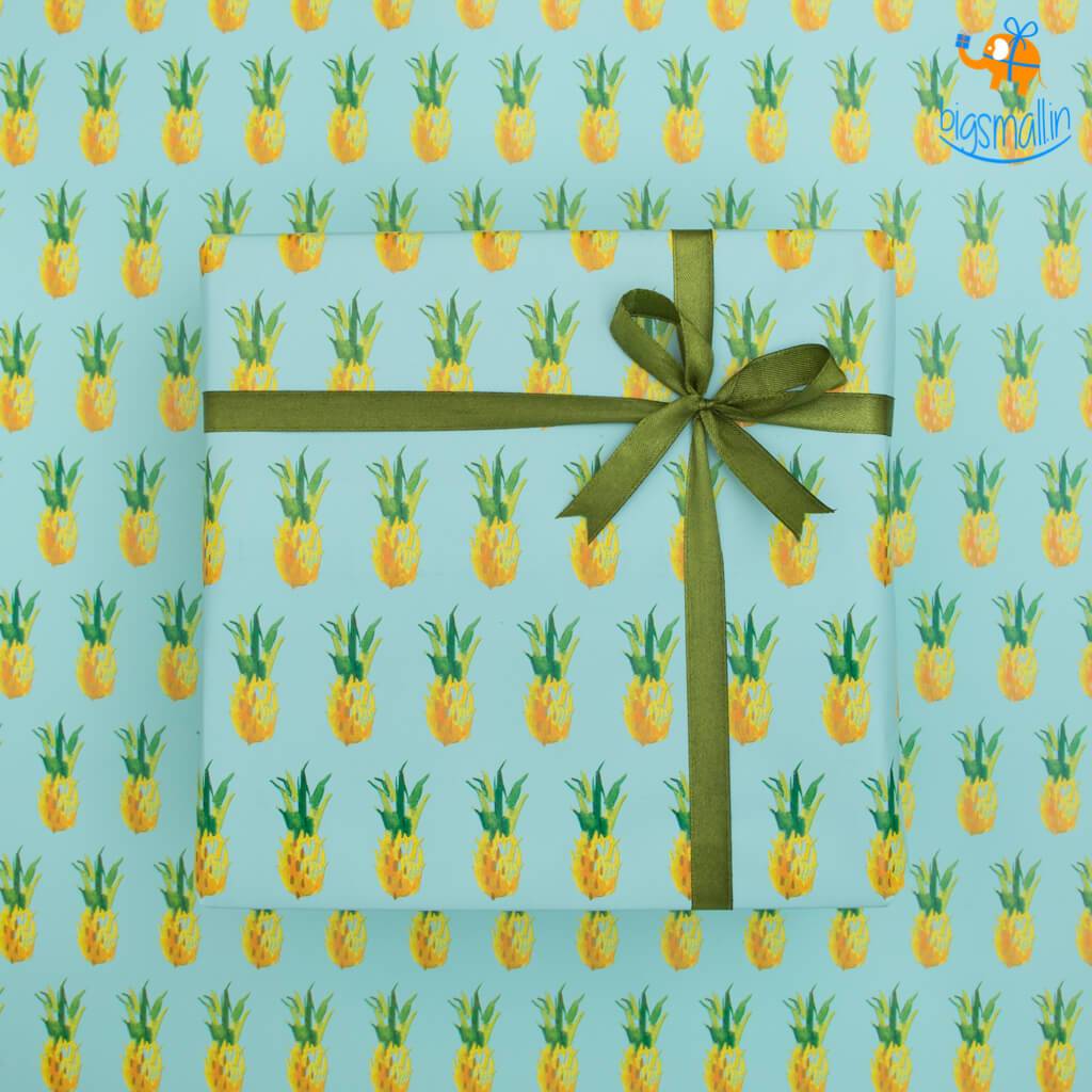 Pineapple Gift Wrapping Paper Roll