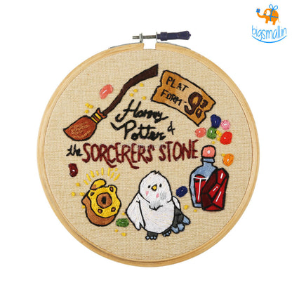 Harry Potter Embroidery Hoop Art