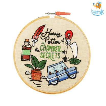 Harry Potter Embroidery Hoop Art