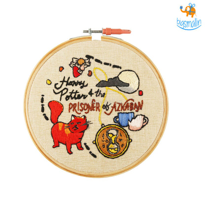 Harry Potter Embroidery Hoop Art