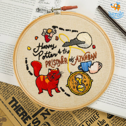 Harry Potter Embroidery Hoop Art