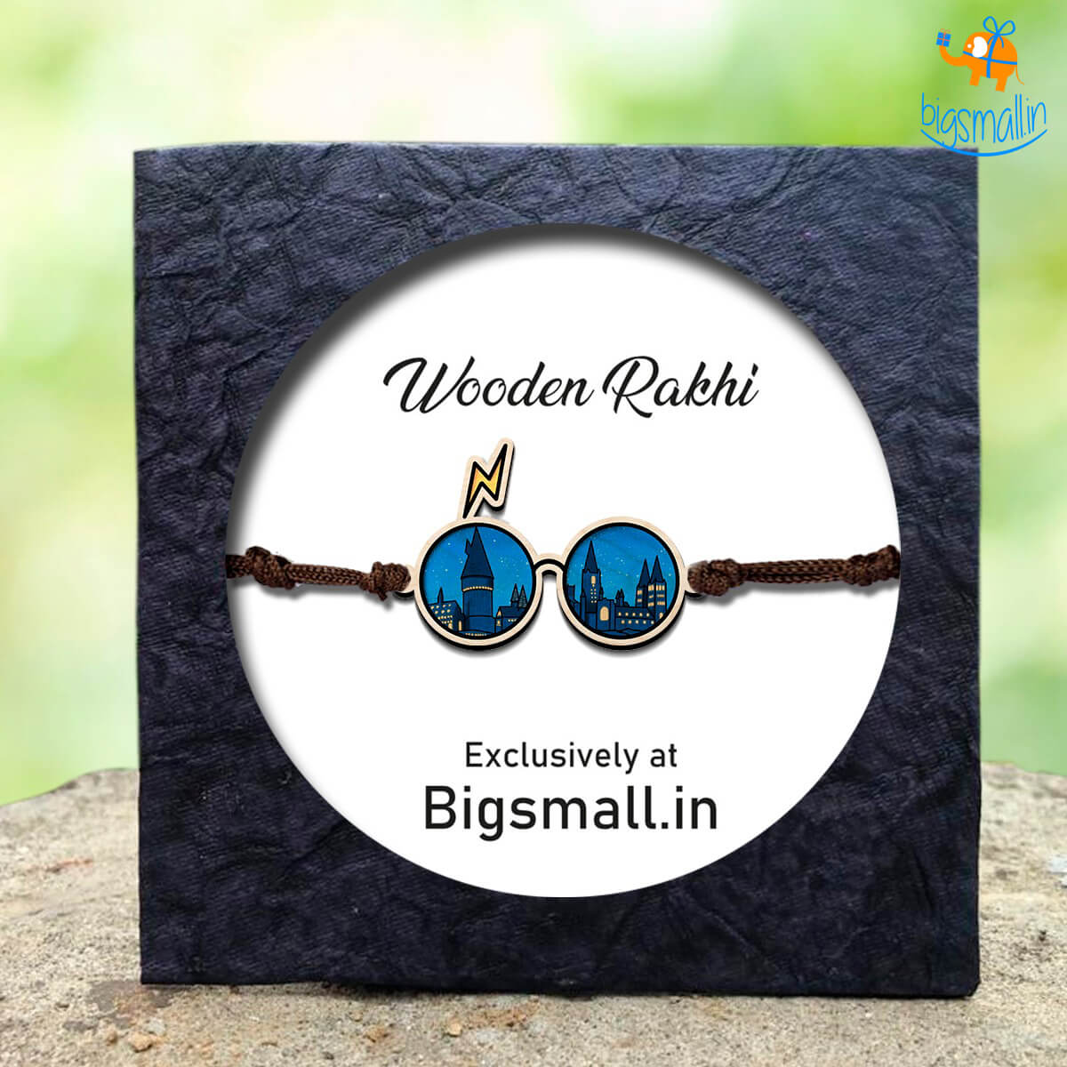 Hogwarts Wooden Rakhi