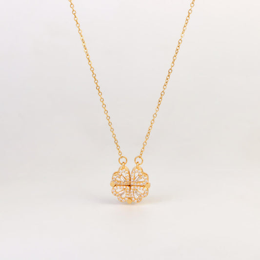Clover 18K Gold Plated Necklace