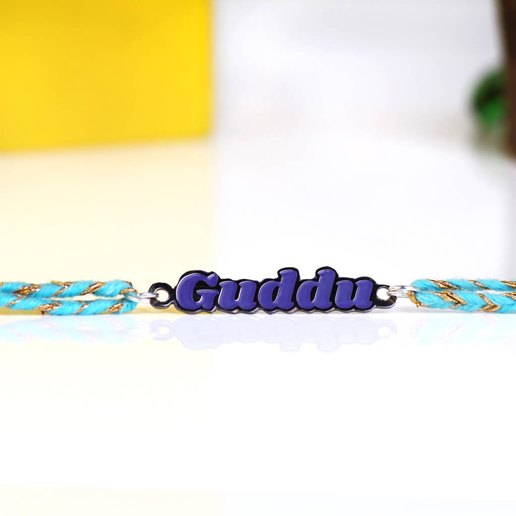 Guddu Metallic Rakhi