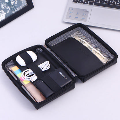 Leather Gadget Organizer
