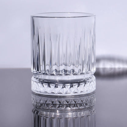 Classic Crystal Whiskey Glasses - Set of 6