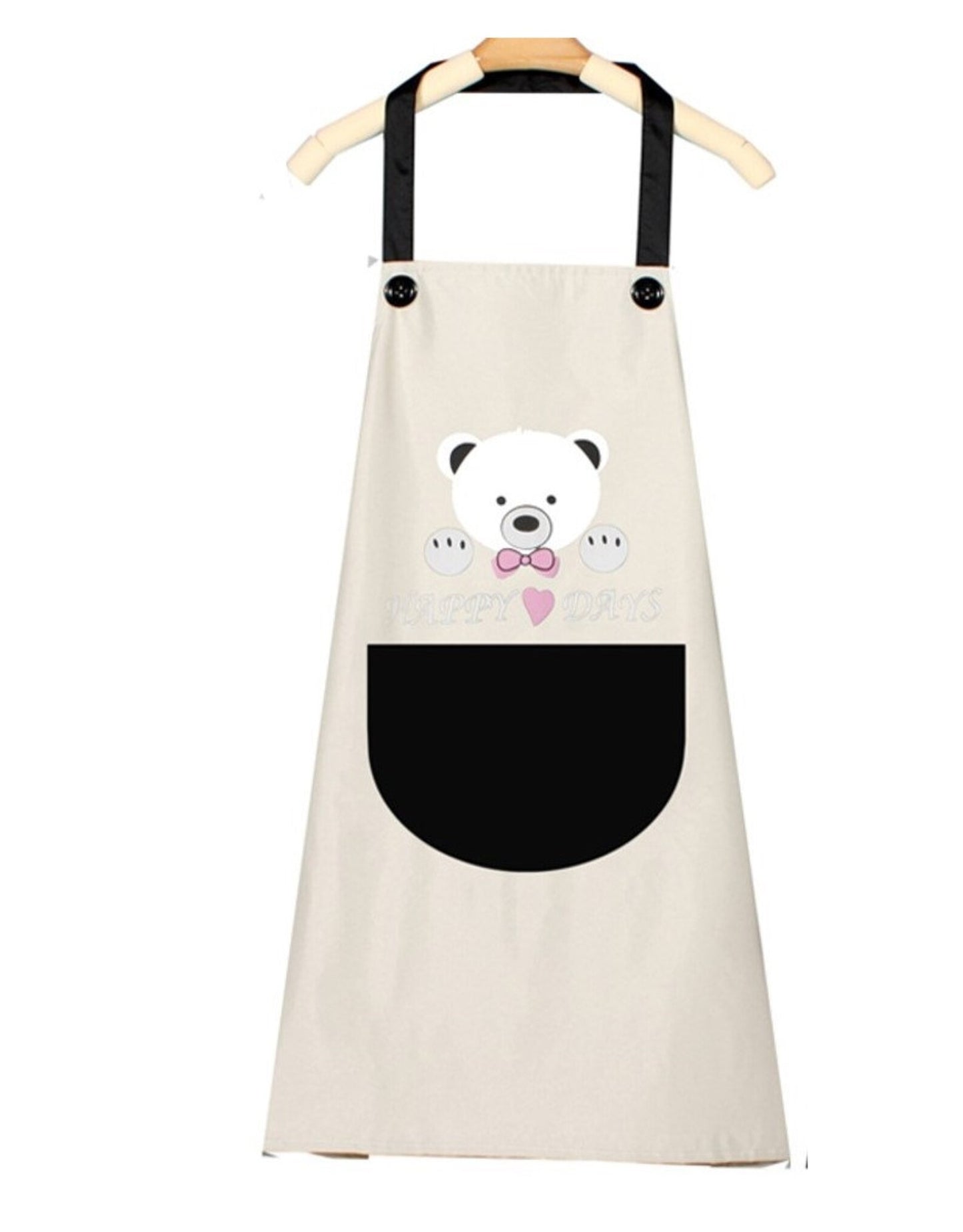 Clearance: Adult Apron, Bear Apron, Waterproof Apron, Oilproof Apron, Kitchen Apron, Glossy Oilcloth