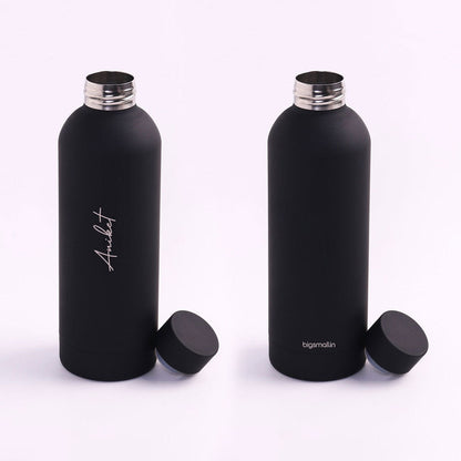 Linear Black Bottle
