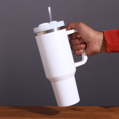 Insulated Sipper Flask with Straw