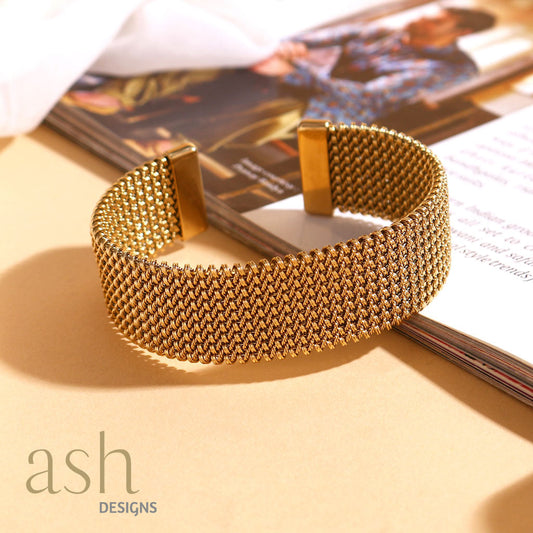 Mesh Luxe Cuff