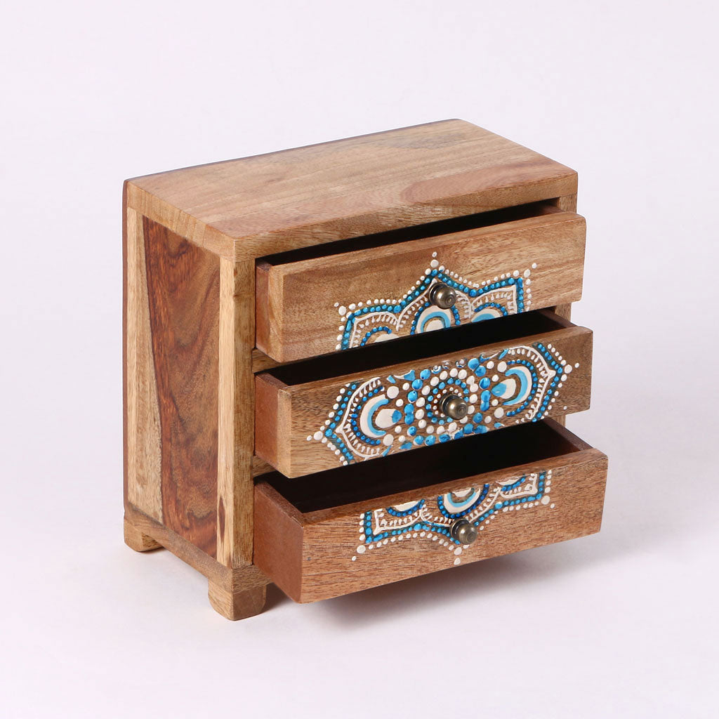 Mandala Wooden Drawer