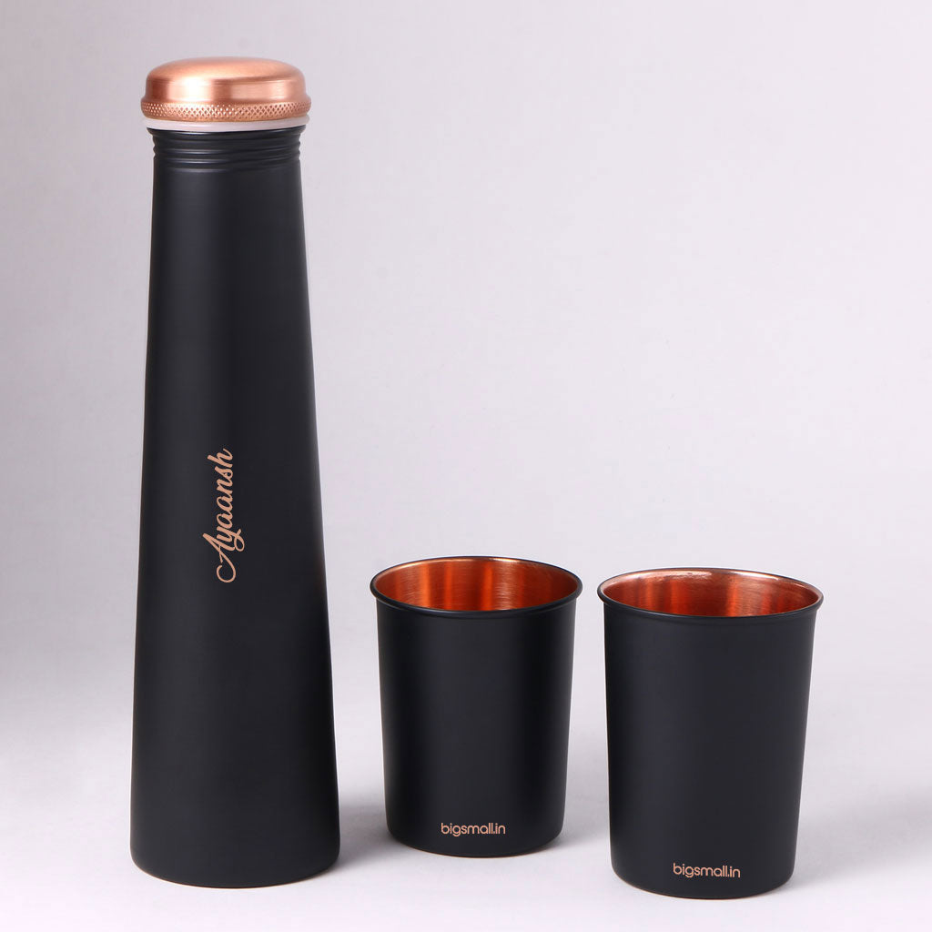 Classic Copper Bottle Set