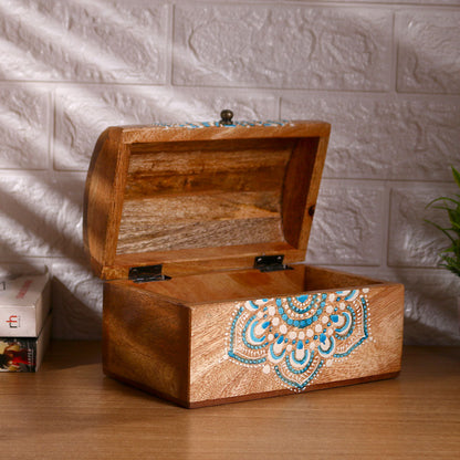 Mandala Treasure Trinket Box