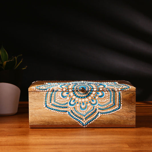 Mandala Wooden Storage Box