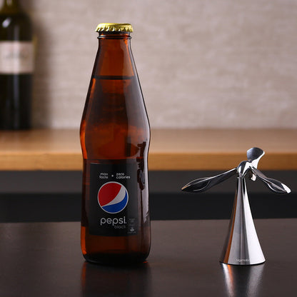 Metallic Desk Balancing Bird