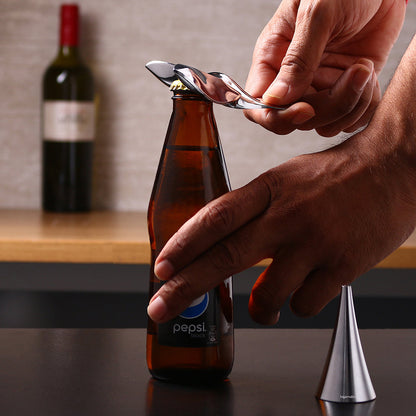 Metallic Desk Balancing Bird