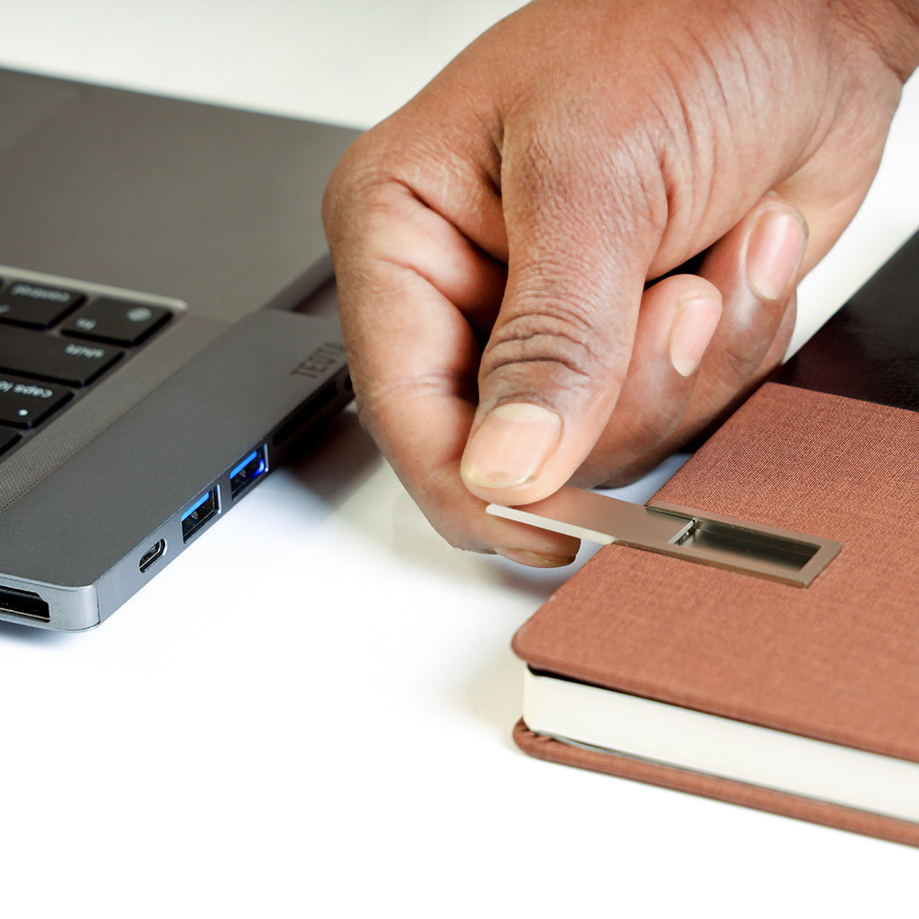 Diary With Pen Drive